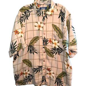 Premier International Mens XL Hawaiian Short Sleeve Shirt